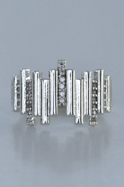 aureo-ring-sølvfarge-stal-smykke
