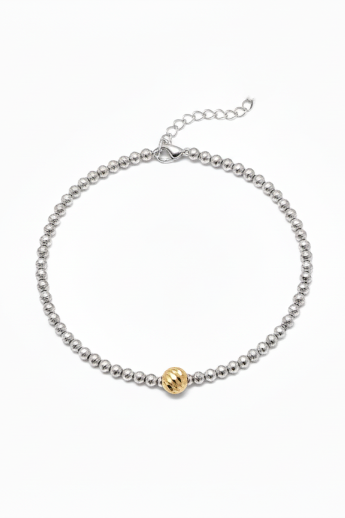 Solina armbånd i sølv og gulltone, stål – 17 cm + 5 cm forlengelse